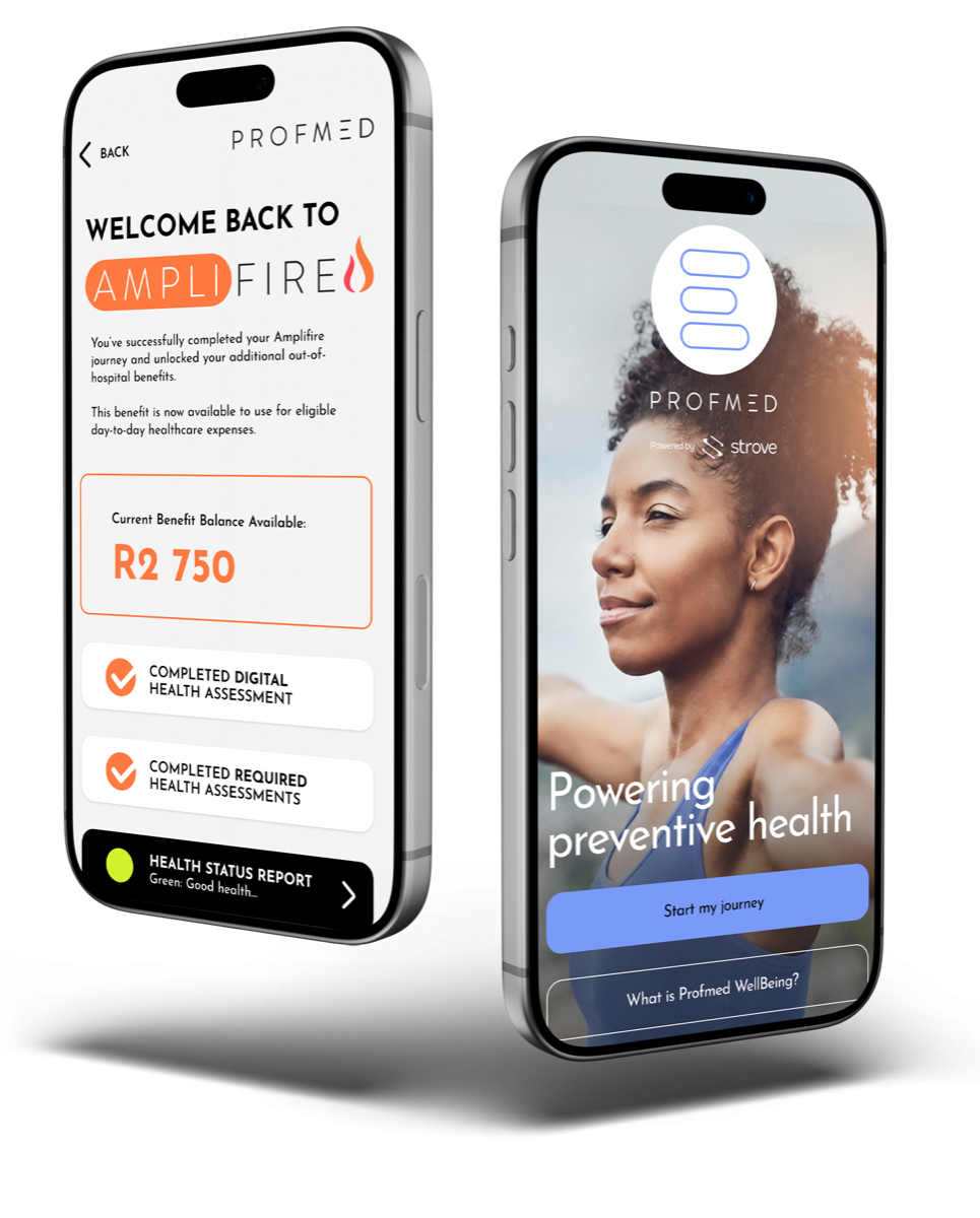 Profmed Digital Health Journey on the Profmed App