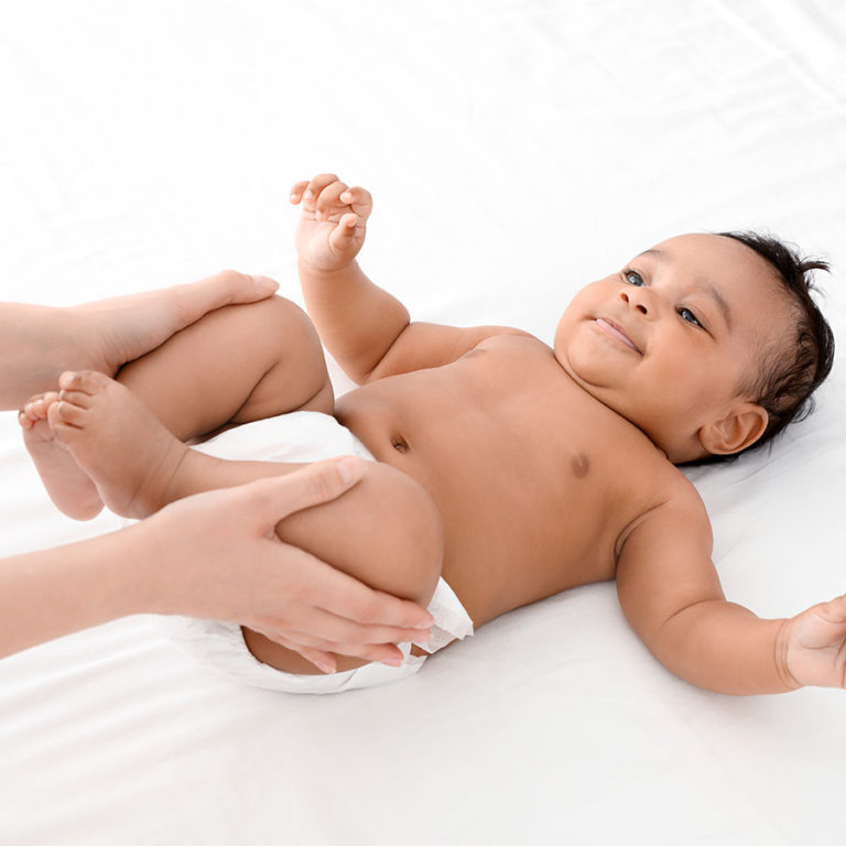 The wonderful benefits of a baby massage