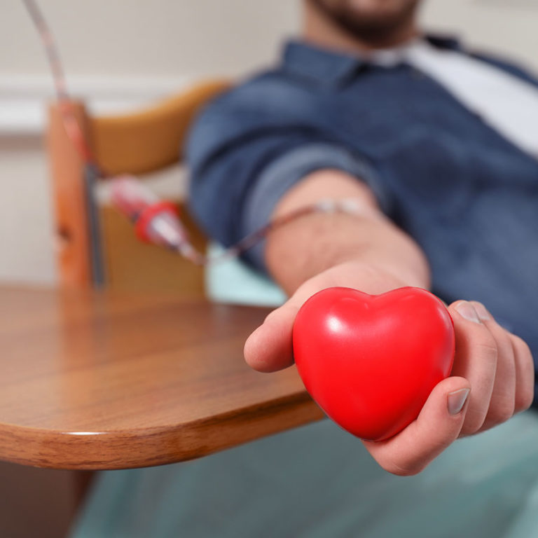 The benefits of regularly donating blood