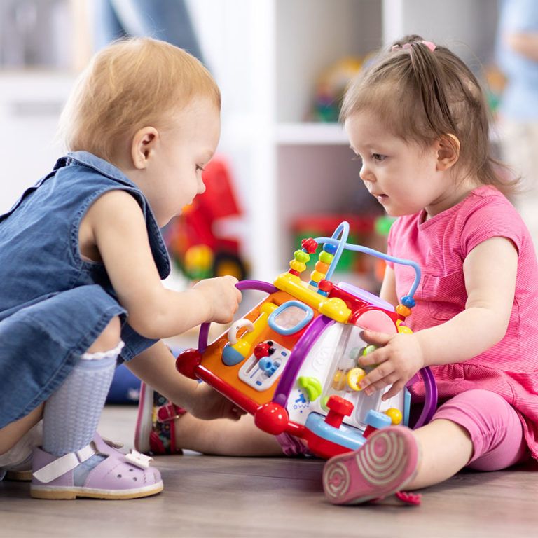 How to encourage your toddler to share