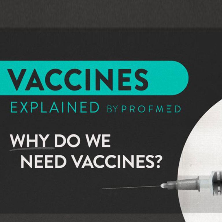 Why do we need vaccines? – by Profmed