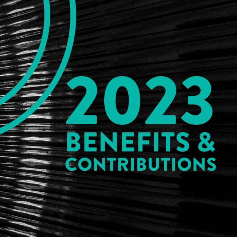 2023 Benefits and Contributions