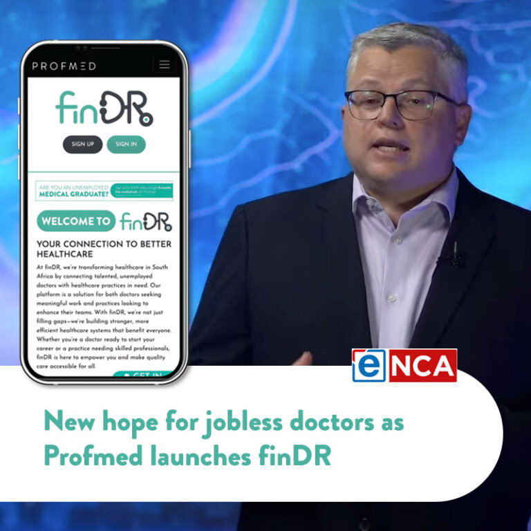 New hope for jobless doctors as Profmed launches finDR